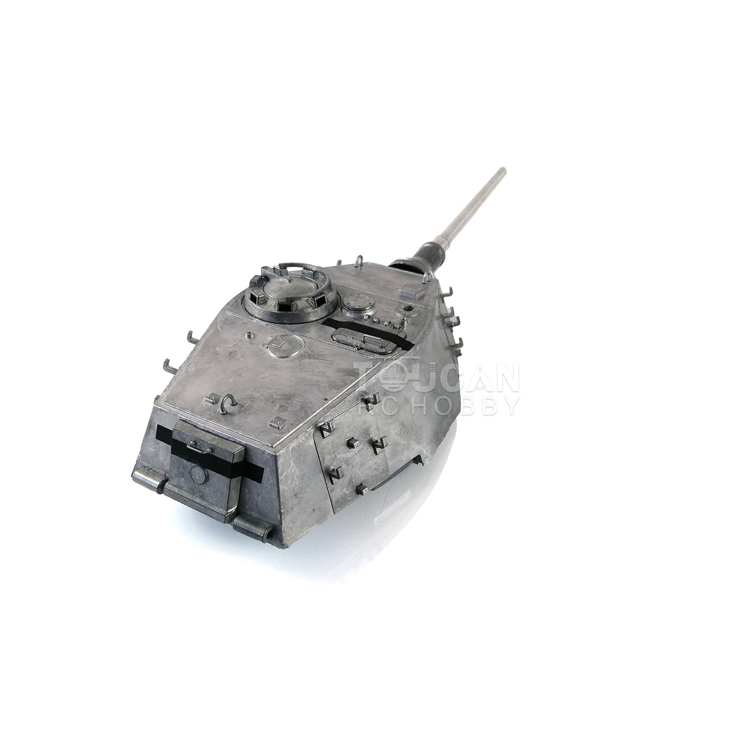 1/16 Mato Spare Part Metal Chassis Turret Electronic Machine Gun Light Radio Control German King Tiger RTR Tank