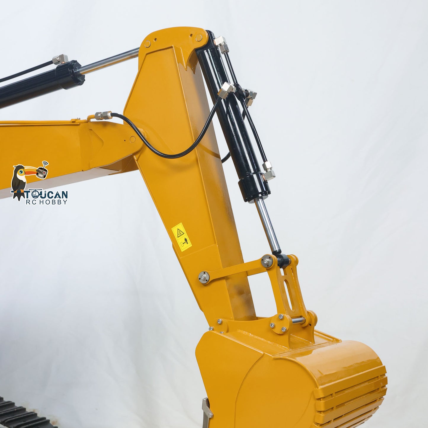 C374 Huge 1/8 RC Hydraulic Excavator 374 Metal Heavy Duty Digger RTR Radio Controlled Construction Vehicles Models Flysky Radio