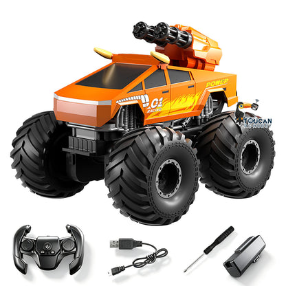 TOUCAN RC HOBBY JJRC Q213 1/20 4WD Plastic Remote Controlled Off Road Stunt Car Amphibious Vehicle RC Waterproof Stunt Car Finished Model
