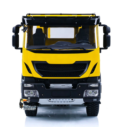 1/14 8x4 Metal RC Hydraulic Wrecker Truck Remote Control Rescue Vehicles Emulated Car for Children Adults PNP