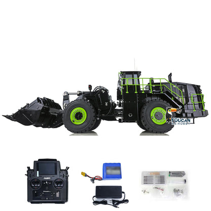 CUNDANG Kabolite 988K Metal RC 1/14 Hydraulic Heavy Loader K988 100S PL18 Lite Radio Control Truck Upgraded Vehicle RTR 6CH Reversing Valve