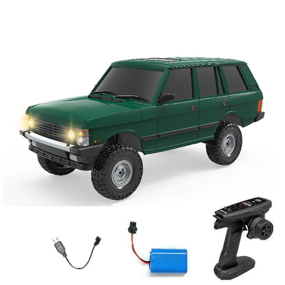 In Stock 1/18 2.4G RC Rock Crawler Car LDRC LD18401 4WD Remote Control Climbing Car Simulation SUV Vehicles Brushed Motor ESC Servo RTR