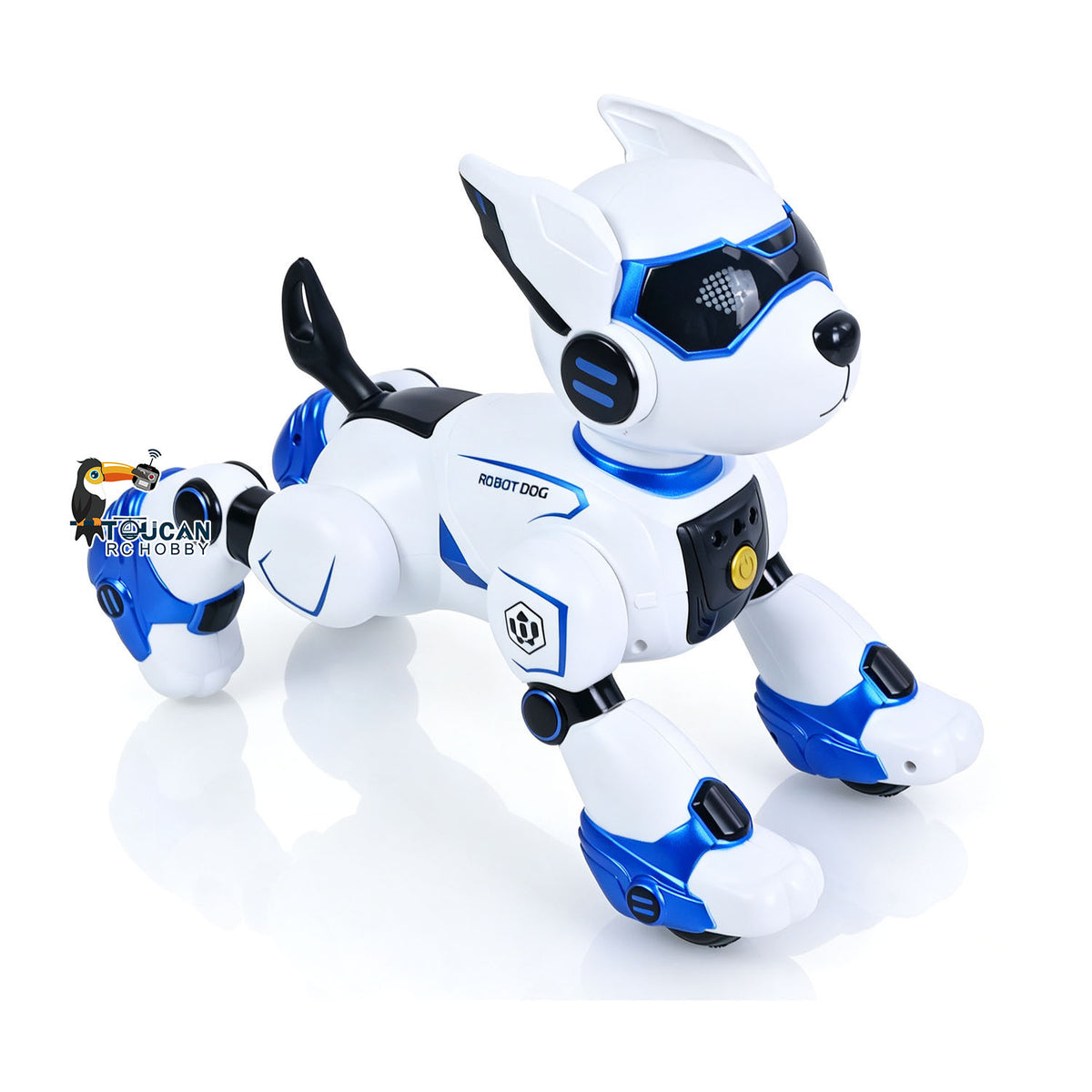TOUCAN RC HOBBY JJRC R27 Smart RC Robot Dog Toy with Remote Control Voice Commands Gesture Detection Touch Response Dancing Programming