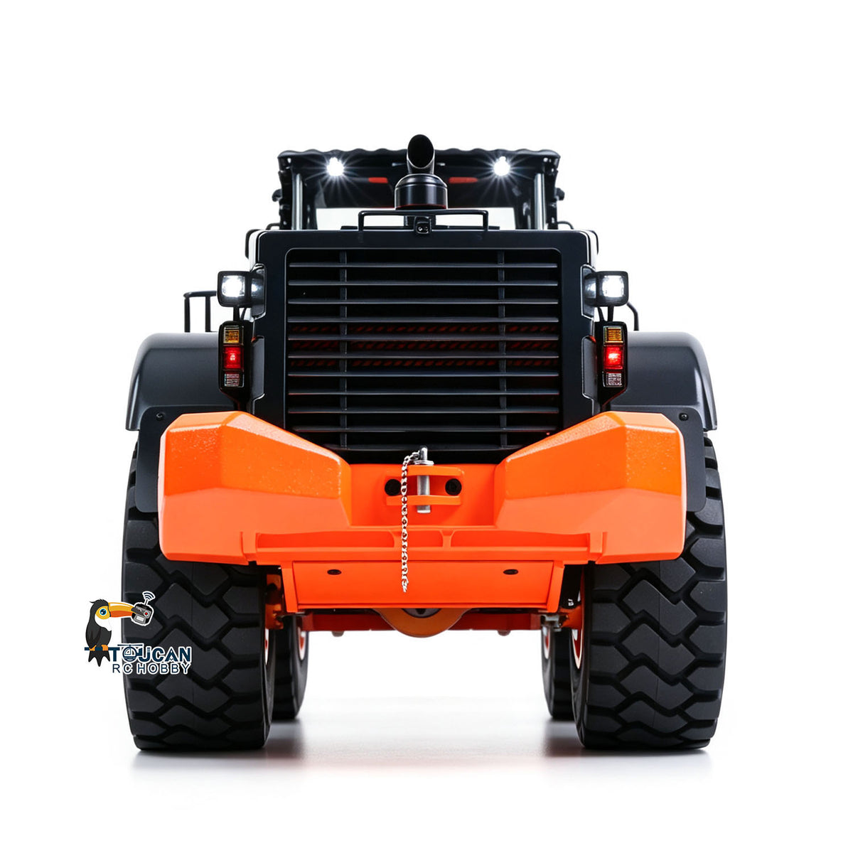 TOUCAN RC HOBBY JDMODEL 1/14 RC Metal Loader ZW370 198 Hydraulic Construction Vehicle Realistic Scale Model Light Sound Radio System for Adult