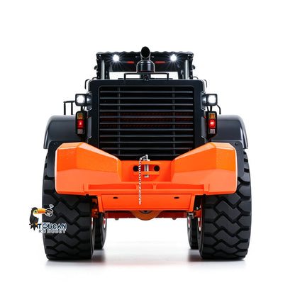 TOUCAN RC HOBBY JDMODEL 1/14 RC Metal Loader ZW370 198 Hydraulic Construction Vehicle Realistic Scale Model Light Sound Radio System for Adult