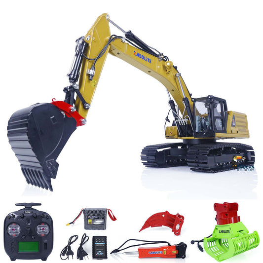 In Stock Kabolite K961-100S Metal 1/18 RC Hydraulic Excavator K961 100S RTR Remote Control Digger Model RTR Construction Vehicle K336GC