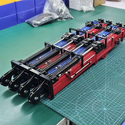 1/14 Metal Telescopic Boom for 946 EC380 RC Hydraulic Excavator Model Upgraded Parts Remote Control Digger Construction Vehicle