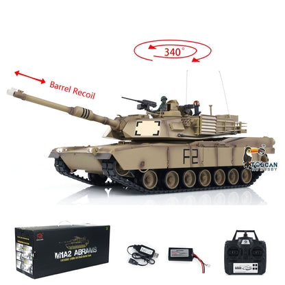 TOUCAN RC HOBBY Henglong 1/16 TK7.0 Plastic USA M1A2 Abrams 3918 German Leopard2A6 3889 RTR RC Tank BB Infrared Combat Smoke Barrel Recoil Sound Light System