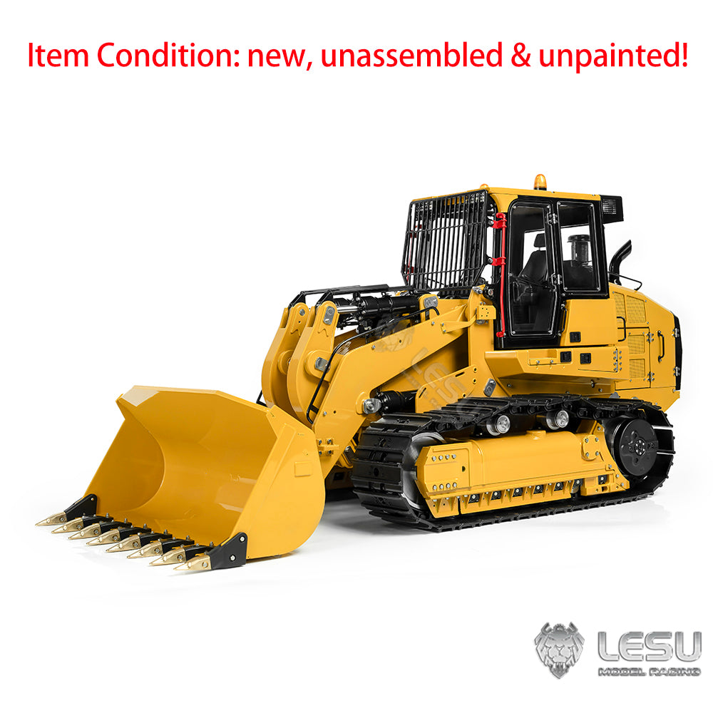 LESU 973K 1/14 Metal RC Hydraulic Loader B0025/B0024 Kit with Motor Servo ESC Light Sound System for DIY Construction Model Builders and Hobby Collectors