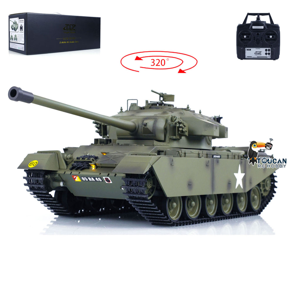 Tongde 1/16 RC Infrared Battle Tank Remote Controlled Panzer Centurion ...