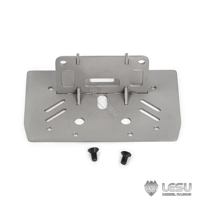 TOUCAN RC HOBBY LESU Metal Front Bumper Coupler for 1/14 DIY 3363 RC Tractor Truck Radio Controlled Lorry Car Dumper 3348 Model 1/14 RC Dump Truck TGS Upgraded Part