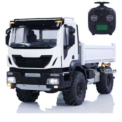 Metal 4x4 1/14 RC Hydraulic Dumper Electric Trucks Remote Controlled Tipper Dump Emulated Car Hobby Models Special Edition