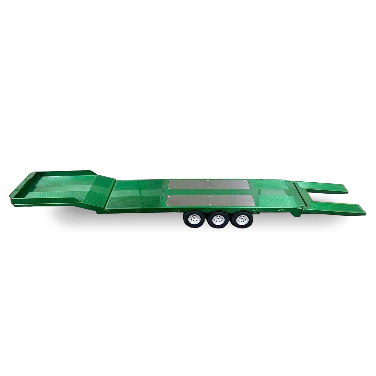 HUINA 1/18 Plastic Flatbed Semi Trailer 1502 for Radio Controlled Tractor Truck 1501 Electric Support Legs Battery No Light