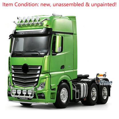 TOUCAN RC HOBBY HHRC 1/14 3363 6*4 Highline RC Model Tractor 3Axles Radio Controlled Truck Car KIT DIY Electric Vehicle