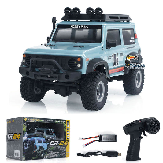 1:24 4WD 4x4 2.4Ghz RC Rock Crawler Car Mini Radio Controlled Climbing Off-road Vehicles ESC Servo Motor DIY Model