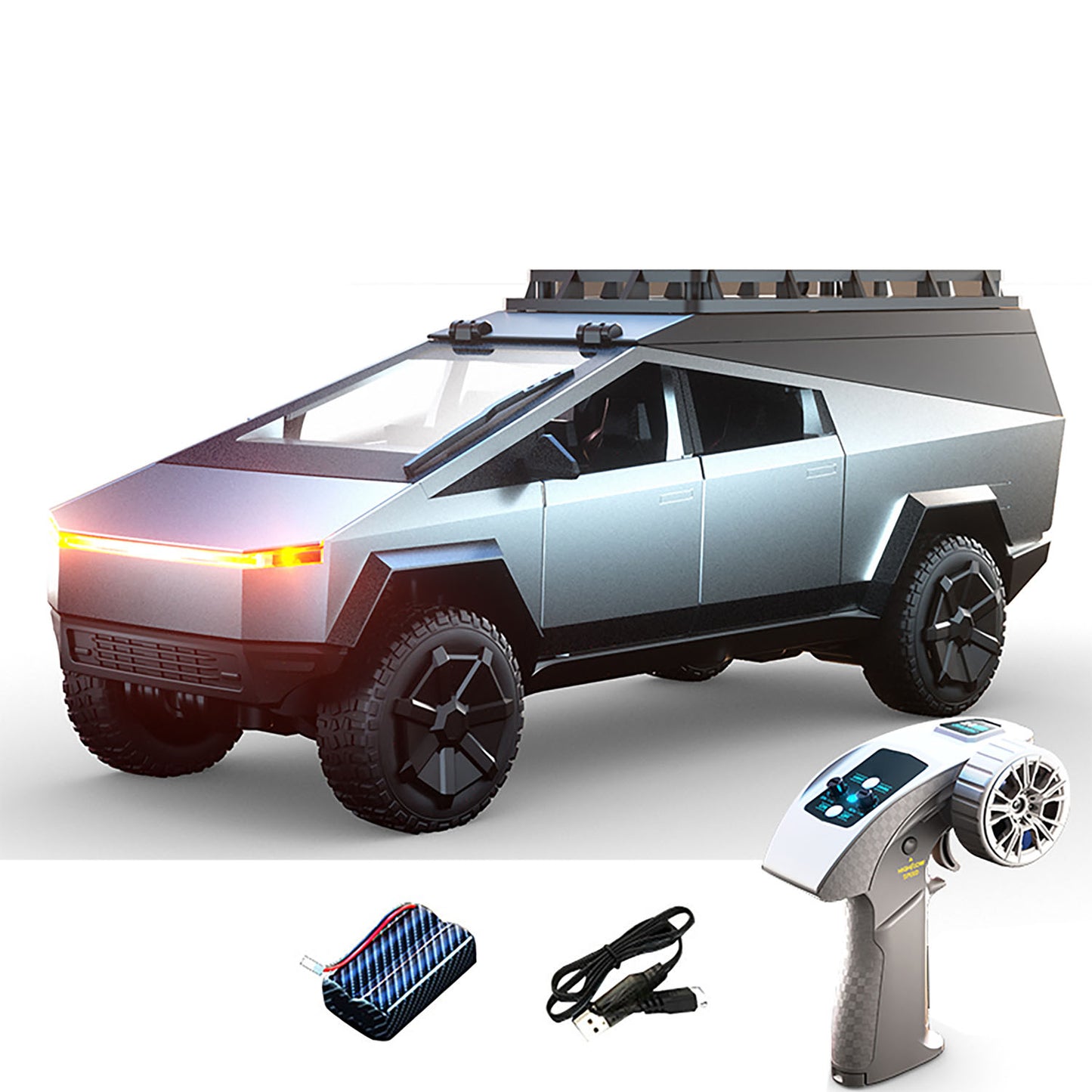 JJRC 1/18 RC Off Road Car Model C8817-B Camping Accessories 2 Speed Gearbox 40A ESC Metal Parts Openable Doors Hood Trunk