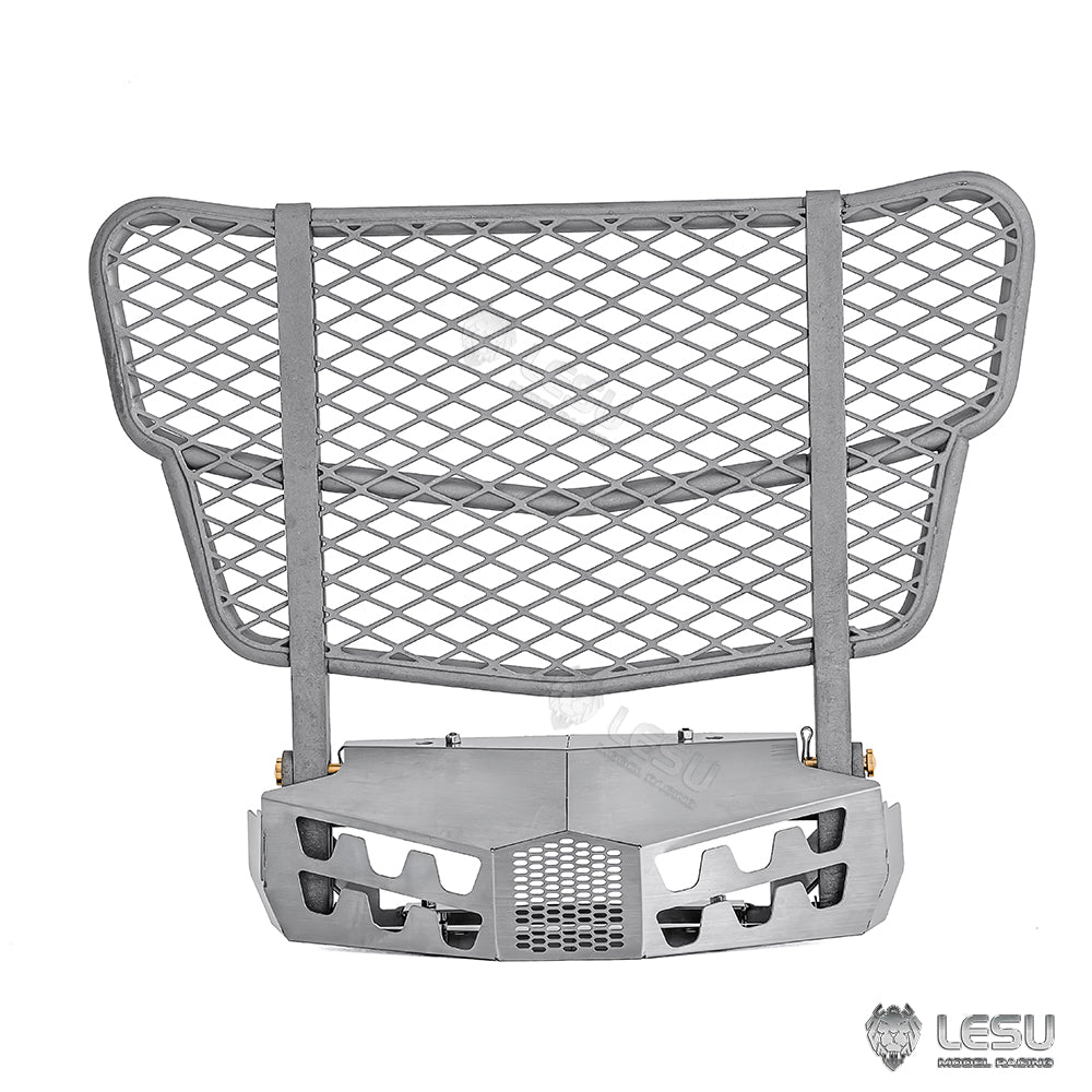 Metal Front Bumper Parts for 1/14 DIY TAMIYA BZ 3363 1851 RC Tractor Truck Radio Controlled Lorry Car 3348 Dumper Model