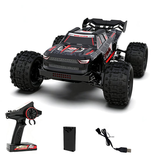 TOUCAN RC HOBBY 1/14 JJRC 4*4 High Speed RC Off Road Car Metal Drive Shaft Differential Ready to Run 390 Carbon Brush Motor ESC 17G Servo