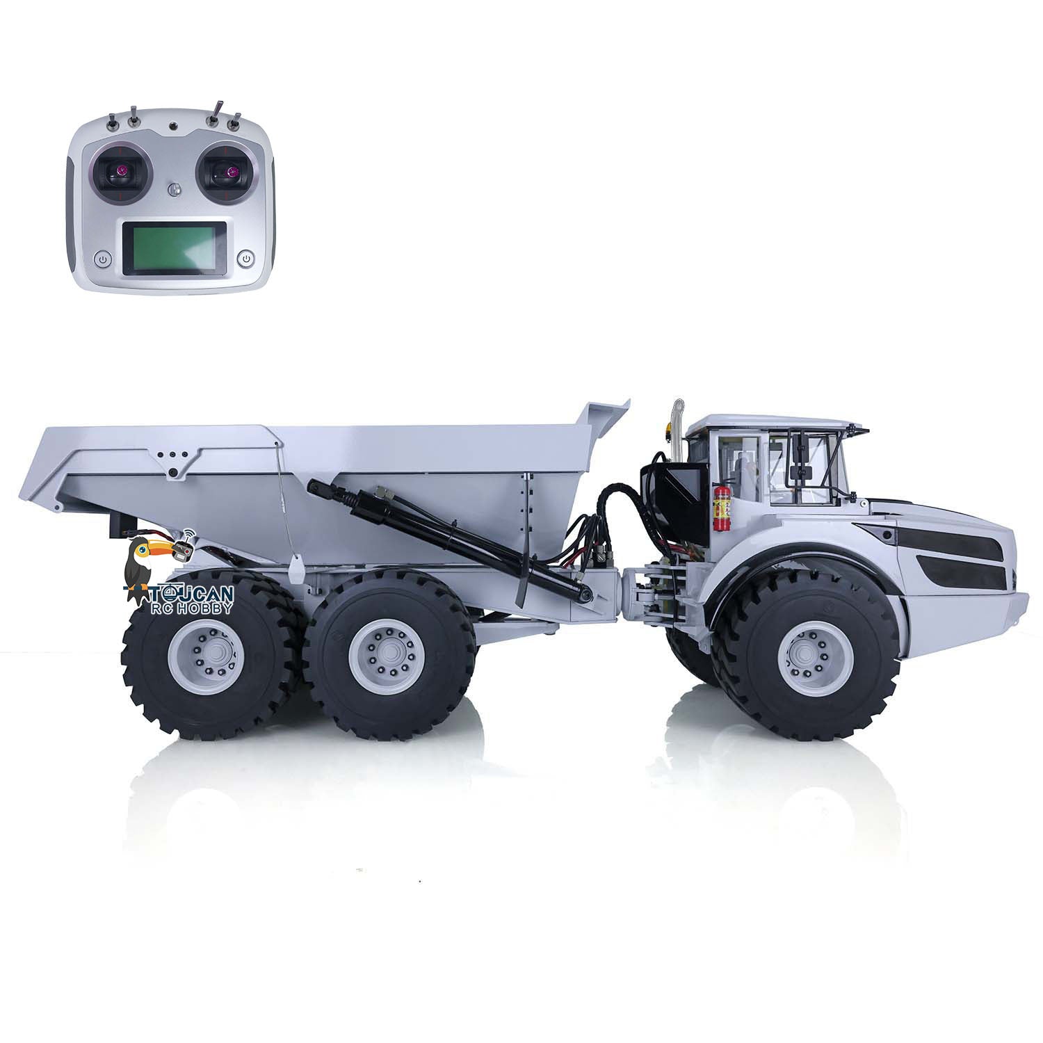 XDRC 6X6 A40G 1/14 RC Metal Hydraulic Articulated Truck