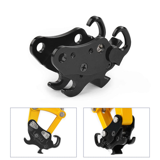 Metal Manual Quick Release Coupler for LESU Aoue PC30 B0003 1/14 RC Hydraulic Excavator Remote Control Mini Digger DIY Model