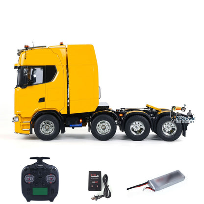 TAMIYA 56371 1/14 8X4 770S RC Tractor Truck Radio Control Lorry Painted Model Light Sound