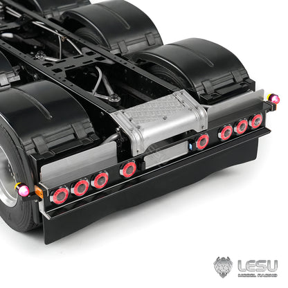 Metal Rear Beam Taillight Set LED Light for DIY TAMIYA 1/14 RC Tractor Truck 770S Remote Control Lorry Car Model Vehicles