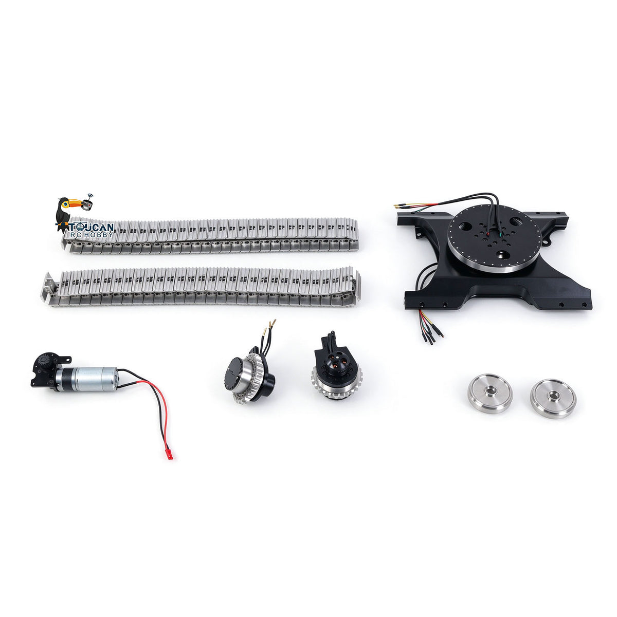 In Stock TOUCAN RC HOBBY LESU PC500 B0020 1/14 Metal KIT RC Hydraulic Excavator Model 3-Way Valve Light System Brushless Motor Metal Tracks for Digger Builders