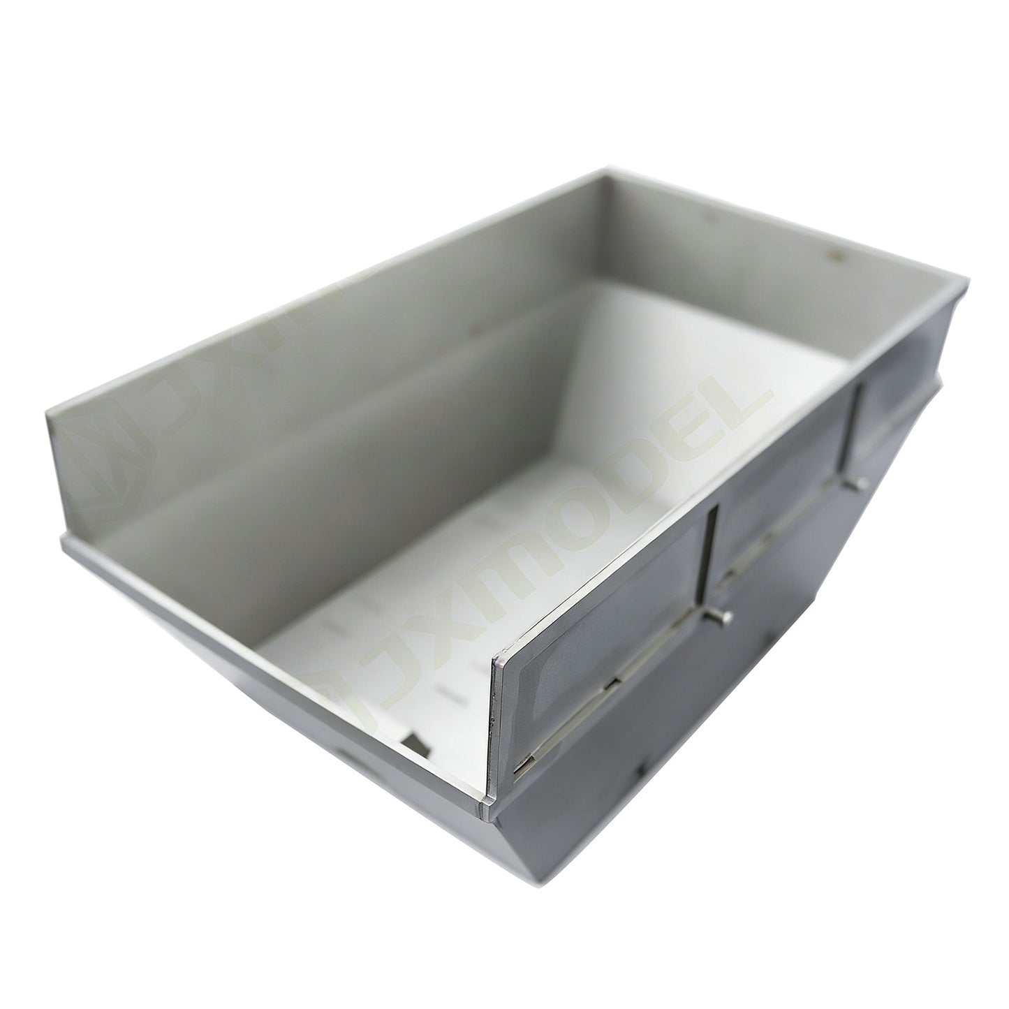 Small Bucket for JXMODE 6x4 1/14 RC Hydraulic Machine Remote Controlled Skip Loader Truck Swing Arm Unpainted Loaded Car