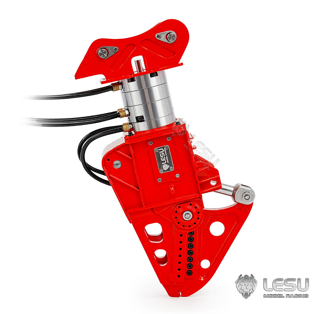 Metal Hydraulic Shear with 270 Degrees Rotation for LESU Aoue C374F RC Hydraulic Digger Remote Control Construction Vehicles Excavator