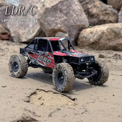 In Stock LDRC LD18499 1/18 2.4G RC Climbing Car 4*4 Remote Control Vehicle 280 Brushed Motor ESC Ready to Go Battery Servo USB Charge