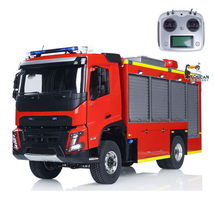 TOUCAN RC HOBBY 1/14 4X4 RC Fire Fighting Vehicle PS0015 Remote Control Rescue Car Water Spray i6S Radio 2Speed Light Sound System for Sale