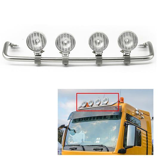 LESU Parts Metal Spotlight Toplight Lamp for 1/14 TGX26.540 Highline Tractor Truck DIY TAMIIYA RC Car Model Wagon Lorry