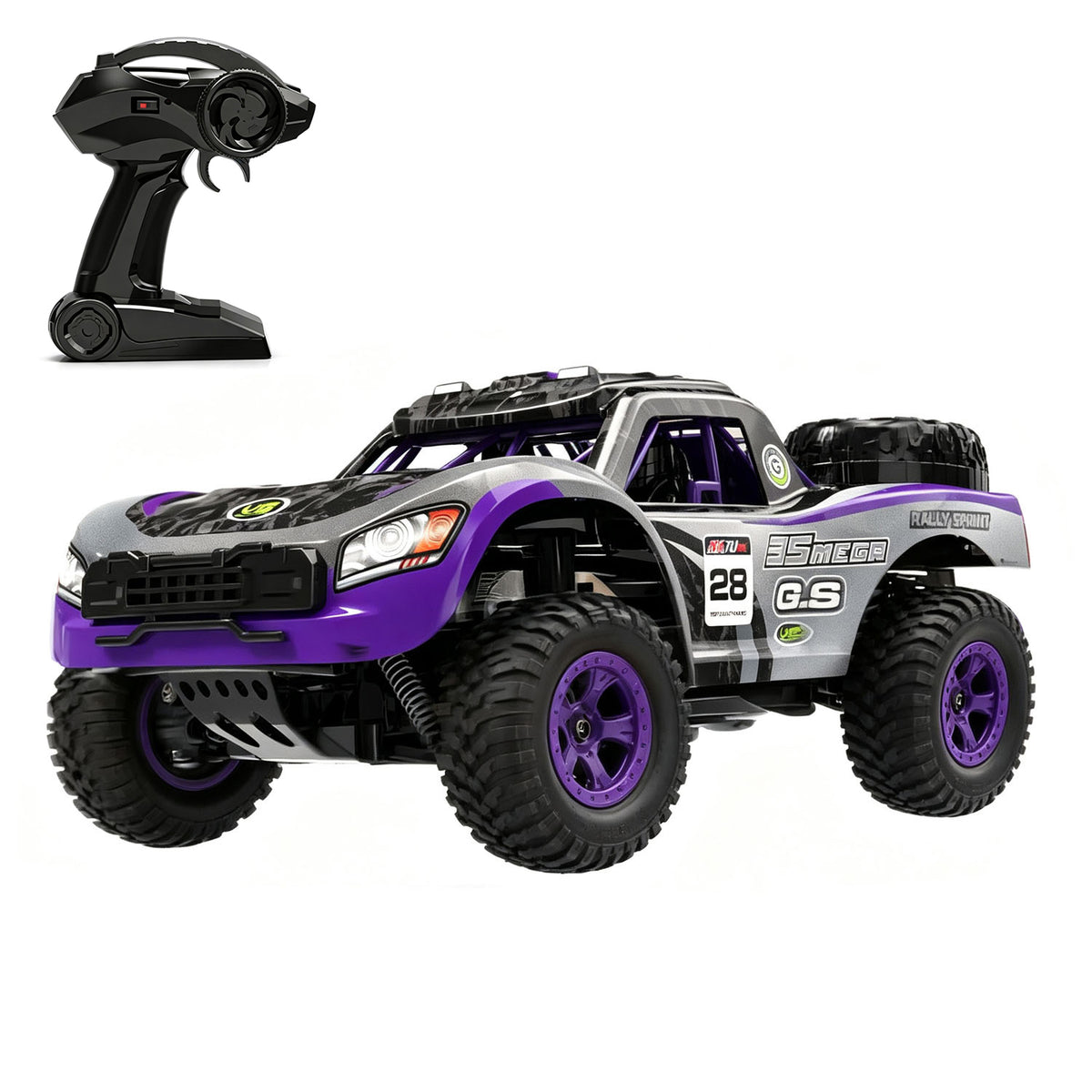 TOUCAN RC HOBBY JJRC 1/10 Four Wheel Drive 2.4GHz Remote Control Off Road Vehicle RC Car Model Ready to Run Battery Cable Motor ESC Servo