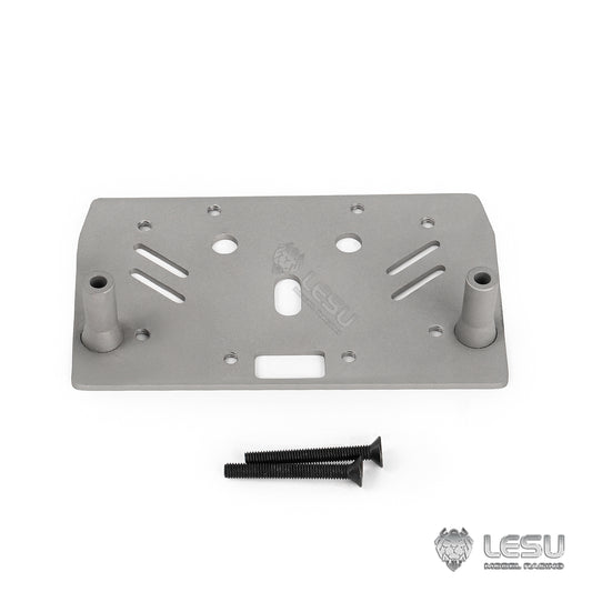 TOUCAN RC HOBBY LESU Metal Front Bumper Coupler for 1/14 DIY 3363 RC Tractor Truck Radio Controlled Lorry Car Dumper 3348 Model 1/14 RC Dump Truck TGS Upgraded Part
