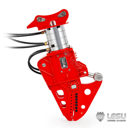 1/14 270 Degrees Rotatable Metal Hydraulic Shear for LESU LR960 ZX490 ET30H ET26L LR945 SK500 AC360 RC Hydraulic Excavator Digger