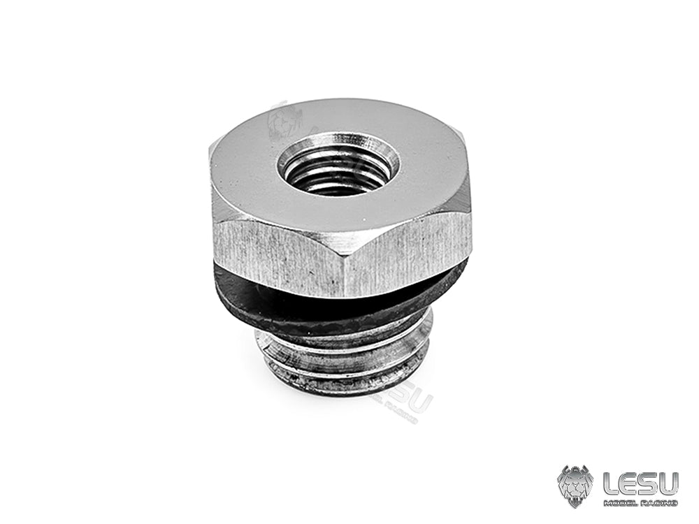 LESU Metal Breather Plug for M5 Oil Nozzle DIY 1/14 RC Hydraulic Excavator Loader Forklift Road Roller Dumper Crane Scale Model