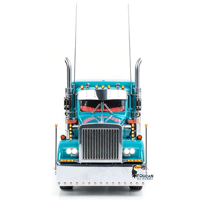 TOUCAN RC HOBBY  56344 Grand Hauler 1/14 RC Tractor Truck RTR 8X6 Metal Chassis Lorry Vehicle Brushless Motor ESC Mid Lift Axle Lock Smoke Radio Controller