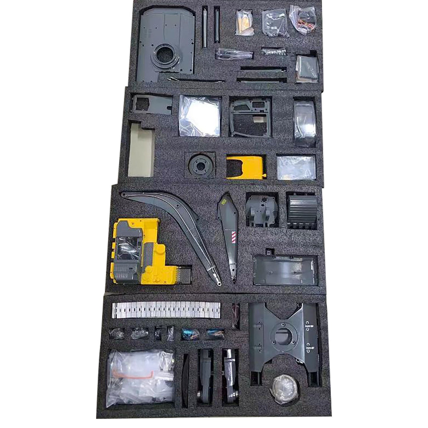 In Stock Double E EC160E KIT 1/14 Alloy RC Hydraulic Excavator Wireless Control Diggers Brushless Motor Engineering Vehicle Unassembled