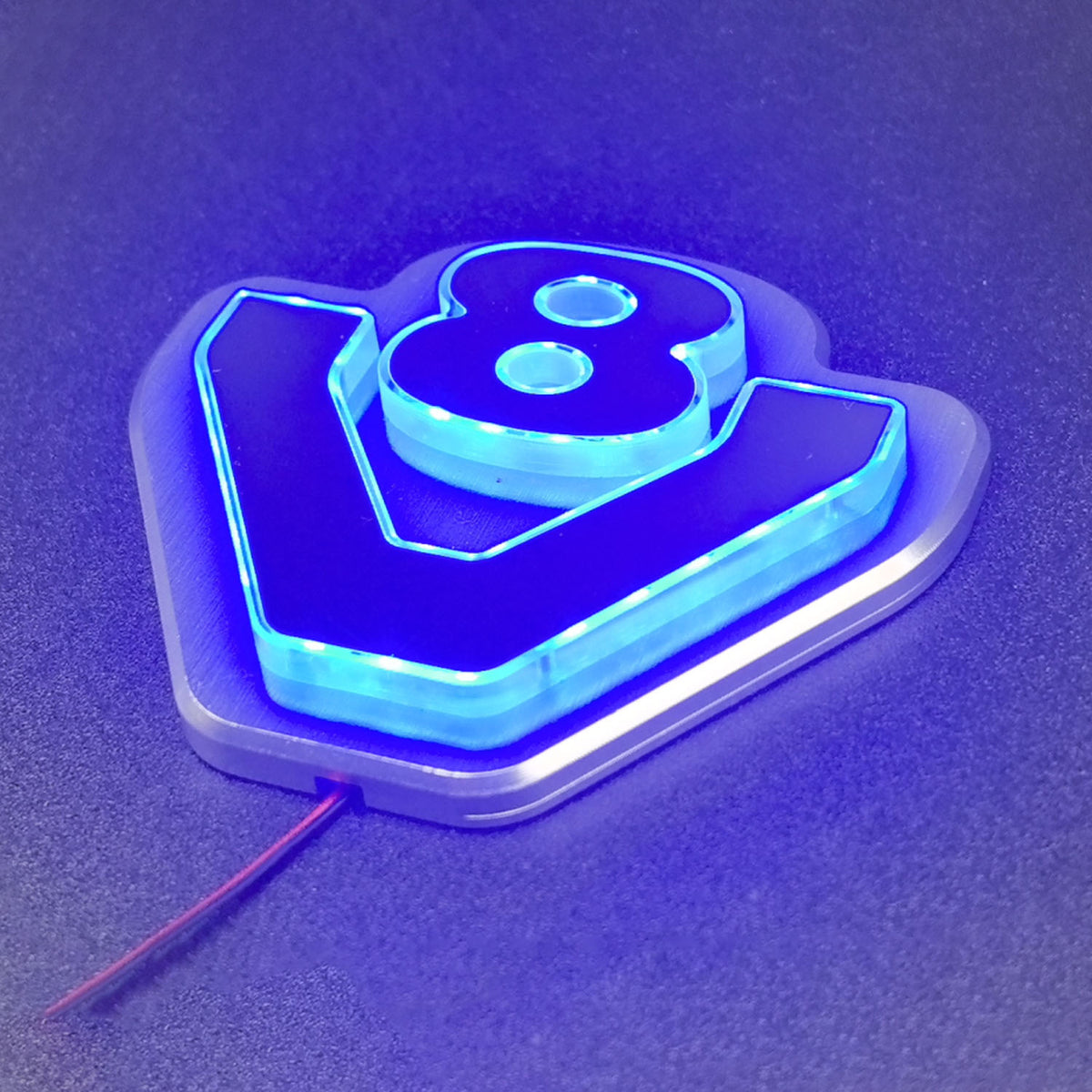 TOUCAN RC HOBBY Degree V8 Cabin Metal Light Box 5V LED Sign Lamp for DIY 1/14 RC Truck 770S R470 R6220 R730 56371 Model Car Accessories
