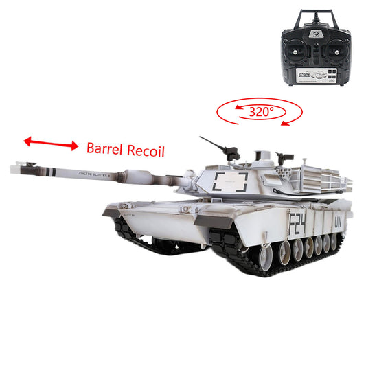 Plastic Henglong 1/16 7.0 Mainboard RC Tank  M1A2 Abrams 3918 Barrel Recoil BB IR Steel Gearbox Battery Smoke Radio 320?? Turret