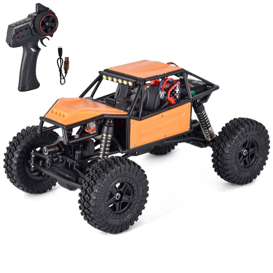 Pre-order US Stock Metal Plastic 1/18 RC Off Road Car 4*4 Remote Control Rock Crawler 370 Motor ESC Protection Steering Servo Battery Model Toys