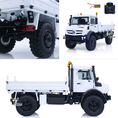 In Stock LESU U4023 4X4 1/14 RC Off Road Vehicle Metal ATV Light Truck MT44023 Model Light Sound Wheel Reduction Axle Lock Radio Battery