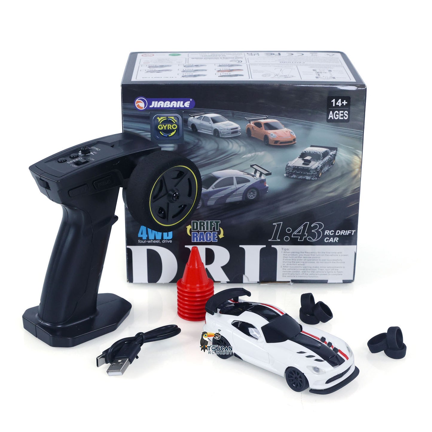 Fast Free Shipping 2.4G Remote Control Racing Car 4311G 1/43 High Speed Gyroscope RC Drift Vehicle 4WD Ready To Run Mini Car Toy Radio Battery