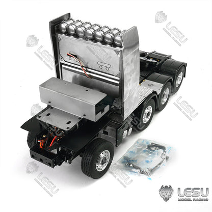 LESU 1/14 Metal 6x6/8x8 Chassis with 2 Speed Transmission for TAMIYA FH16 RC Tractor Truck Suitable to Modification Enthusiasts
