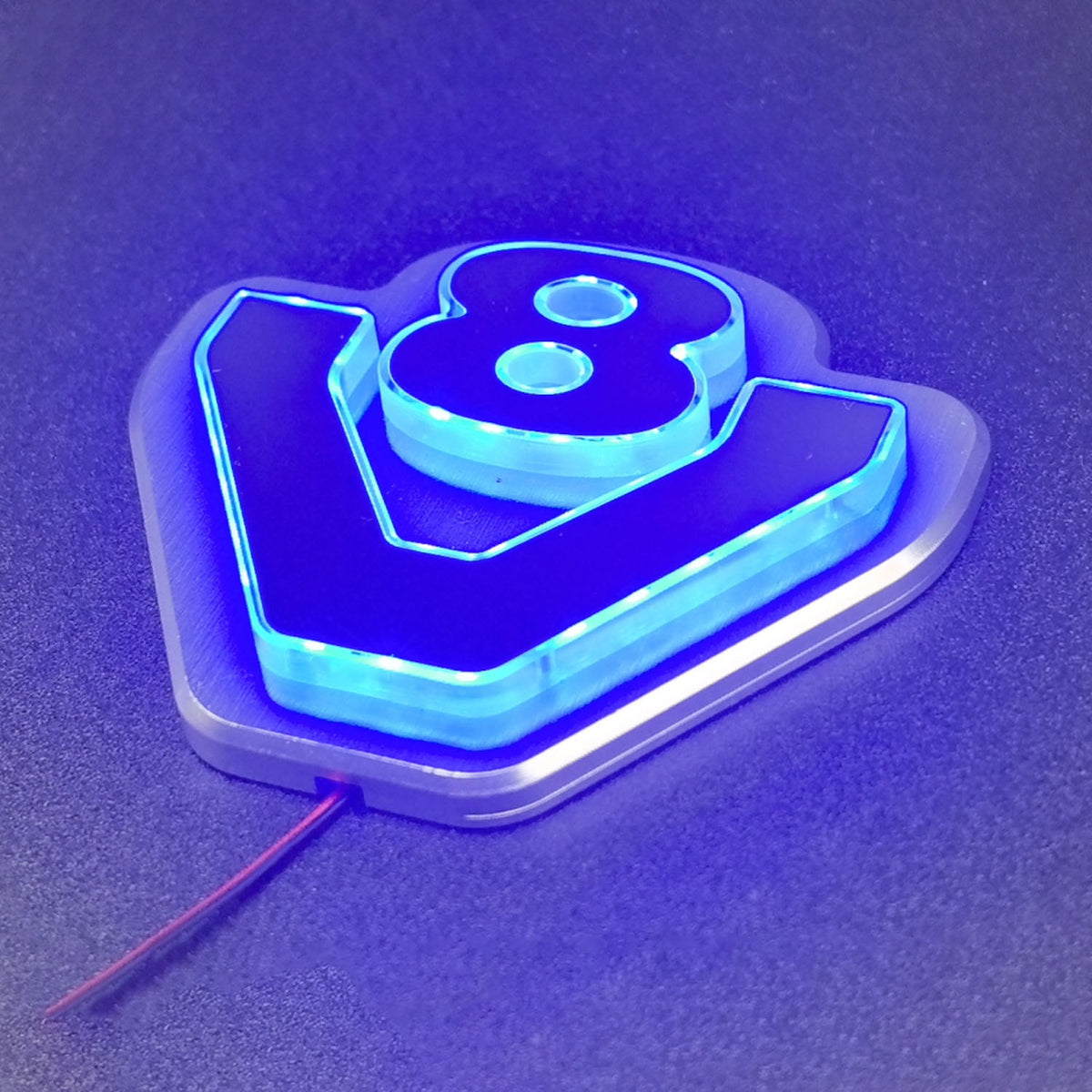 TOUCAN RC HOBBY Degree V8 Cabin Metal Light Box 5V LED Sign Lamp for DIY 1/14 RC Truck 770S R470 R6220 R730 56371 Model Car Accessories
