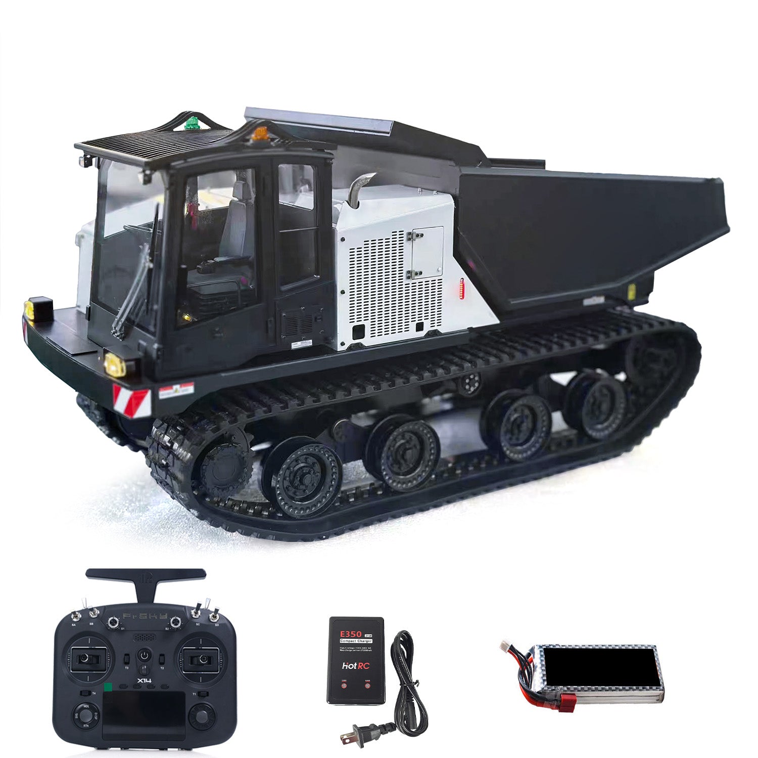Super Frog T14R Panther RTR 1/14 RC Hydraulic Crawler Dump Truck