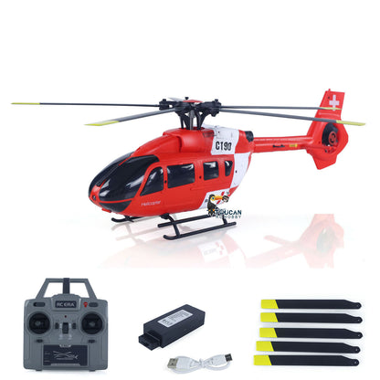 US Stock 1/30 RC ERA 2.4G 6CH Remote Control Helicopter C190 H145 6-Axis Gyro Optical Flow Localization Altitude Hold Flybarless RTF