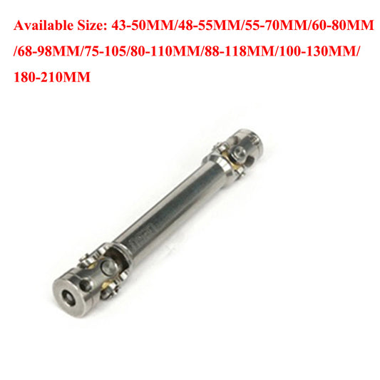 LESU RC Tractor Truck Accessory 1/16 Stainless Steel CVD Drive Shaft for Radio Controlled Dumper DIY Model 100/106/110/180/200MM