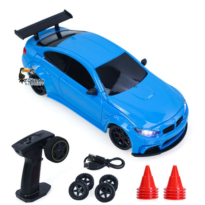 25KM/H High Speed JBL 4WD Plastic 1/36 RC Drift Car 3611 Gyroscope Indoor Outdoor Mini Racing Car LED Lights Battery 2.4G Radio