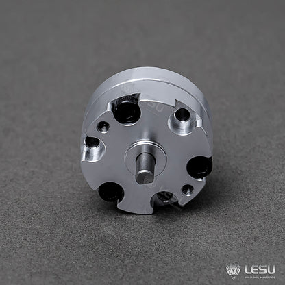 LESU 270 Degrees Metal Hydraulic Rotating Module Cylinder for 1/14 RC Excavator DIY Scale Dumper Crane Truck for Vehicle Enthusiast